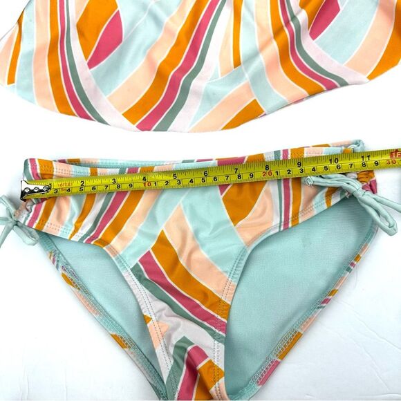 Wonder Nation Girls Multicolor One Piece/Two Piece Swimsuits Sz M 7/8 Set of 2 - Picture 10 of 14